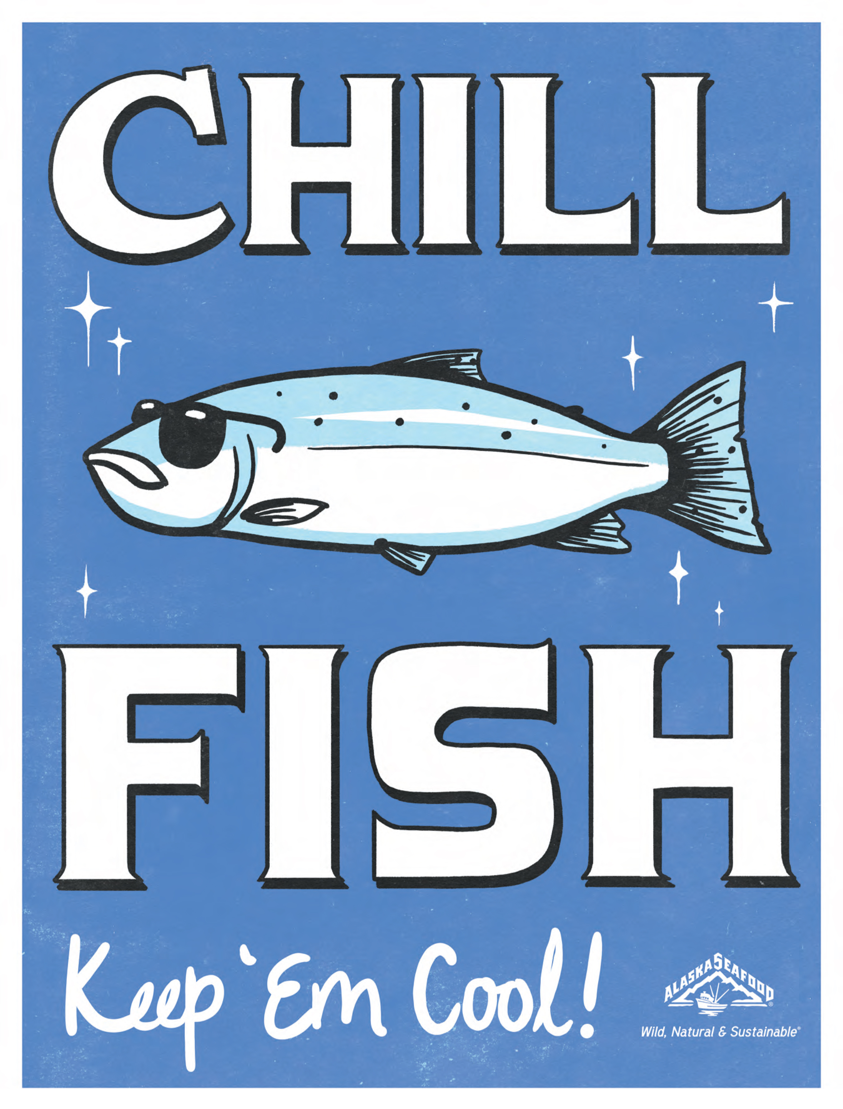 chill fish poster